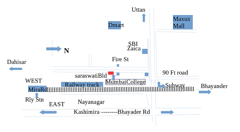 Mumbai College Map